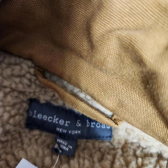 Flawless Bleecker & Broad Sherpa‎ Lined Military Jacket Utility brown XL - Picture 6 of 7